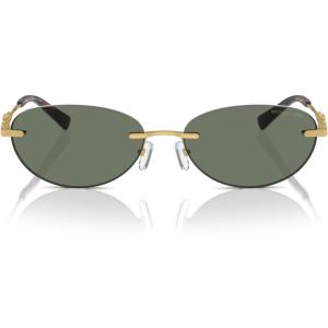 imageMichael Kors Womens Mk1151 Manchester Oval SunglassesGreen SolidGreen Solid