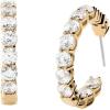 imageMichael Kors Brass And Cubic Zirconia Hoop Earrings for Women Color Gold Model MKJ7310710