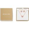 imageMichael Kors Jewelry Gift Set for WomenRose Gold Enamel Heart Gift Set