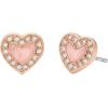 imageMichael Kors Jewelry Gift Set for WomenRose Gold Heart EarringsNecklace