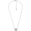 imageMichael Kors Jewelry Gift Set for WomenSilverBlue NecklaceStuds