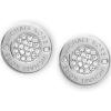 imageMichael Kors SilverTone Stud Earrings or Drop Earrings for Women Stainless Steel Earrings Jewelry for WomenSilver Pav Plaque
