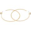 imageMichael Kors Stainless Steel and Cubic Zirconia Hoop Earrings for Women Color Gold Model MKJ7900710