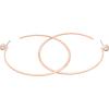 imageMichael Kors Stainless Steel and Cubic Zirconia Hoop Earrings for Women Color Rose Gold Model MKJ7902791