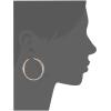 imageMichael Kors Stainless Steel and Pav Crystal Hoop Earrings for Women Color Rose Gold Model MKJ3671791