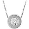 imageMichael Kors Stainless Steel and Pav Crystal Pendant Necklace for Women Color Silver Model MKJ5341040