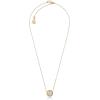 imageMichael Kors Stainless Steel and Pav Crystal Pendant Necklace for WomenCrystal Pendant
