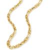 imageMichael Kors Stainless Steel and Pav Crystal Pendant Necklace for WomenGold Chain Link