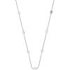 imageMichael Kors Womens Sterling Silver Station NecklaceChain Link