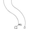 imageMichael Kors Womens Sterling Silver Station NecklaceChain Link