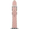 imageMichael Kors Band for Apple Watch Silicone or Leather Smart Watch Bands for Women Compatible with Apple Watch 38mm 40mm 41mmPink Logo