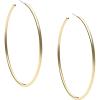 imageMichael Kors Brass Large Hoop Earrings for Women Color Gold Model MKJ4161710
