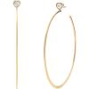 imageMichael Kors Stainless Steel and Cubic Zirconia Hoop Earrings for Women Color Gold Model MKJ7900710