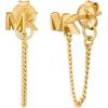 imageMichael Kors Womens 14k GoldPlated Sterling Silver Cz Halo Studs