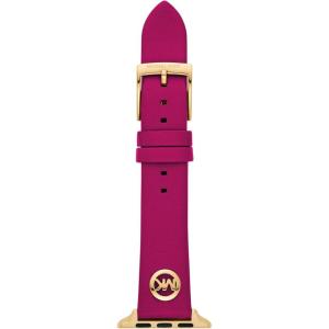 imageMichael Kors Band for Apple Watch Silicone or Leather Smart Watch Bands for Women Compatible with Apple Watch 38mm 40mm 41mm3845MM GoldPink