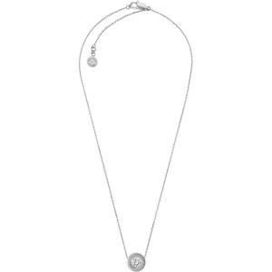 imageMichael Kors Stainless Steel and Pav Crystal Pendant Necklace for Women Color Silver Model MKJ5341040