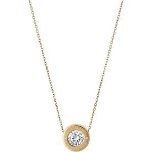 imageMichael Kors Stainless Steel and Pav Crystal Pendant Necklace for WomenCrystal Pendant