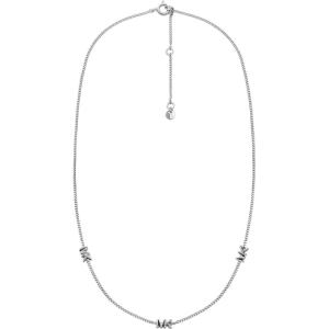 imageMichael Kors Womens Sterling Silver Station NecklaceSilver Chain