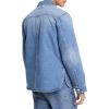 imageMichael Kors Mens Curved Hem Denim Shirt JacketUnion Wash