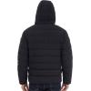 imageMichael Kors Mens Hooded Puffer Jacket Rain and Cold Weather CoatBlack
