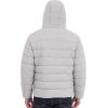 imageMichael Kors Mens Hooded Puffer Jacket Rain and Cold Weather CoatNickel