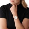 imageMichael Kors Pyper ThreeHand SilverTone Stainless Steel Mesh Womens Watch Model MK2740