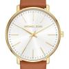 imageMichael Kors Pyper ThreeHand SilverTone Stainless Steel Mesh Womens Watch Model MK2740