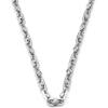 imageMichael Kors Stainless Steel and Pav Crystal Heart Pendant Necklace for WomenChunky Chain Link