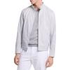 imageMichael Kors Mens Nylon Racer JacketPearl Grey