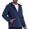 imageMichael Kors Mens Hooded Windbreaker Rain and Wind Resistant Midnight Blue Large