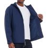imageMichael Kors Mens Hooded Windbreaker Rain and Wind Resistant Midnight Blue Large