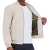 imageMichael Kors Mens Lightweight Bomber Jacket Wind and Water ResistantDune