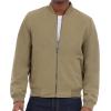 imageMichael Kors Mens Lightweight Bomber Jacket Wind and Water ResistantSafari