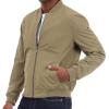 imageMichael Kors Mens Lightweight Bomber Jacket Wind and Water ResistantSafari