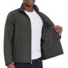 imageMichael Kors Mens Reinforced Polyester Jacket Wind and Water Resistant Dark Olive Green Small