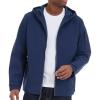 imageMichael Kors Mens Hooded Windbreaker Rain and Wind Resistant Midnight Blue Large
