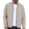 imageMichael Kors Mens Reinforced Polyester Jacket Wind and Water Resistant Light Sage Small