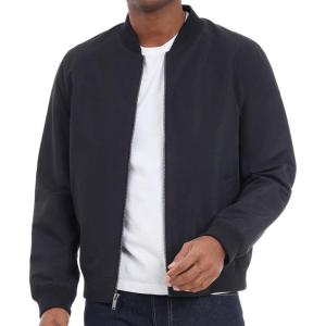 imageMichael Kors Mens Lightweight Bomber Jacket Wind and Water ResistantBlack