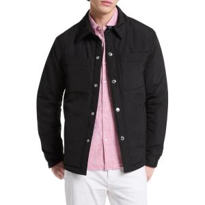 imageMichael Kors Mens Nylon Padded Shirt JacketBlack