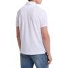 imageMichael Kors Mens Sleek Pique Short Sleeve Zip PoloWhite