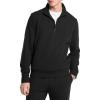 imageMichael Kors Mens Elevated Quarter Zip SweaterBlack