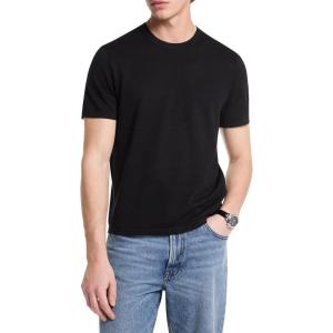 imageMichael Kors Mens Linen Cotton TeeBlack