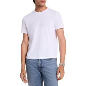 imageMichael Kors Mens Linen Cotton TeeWhite