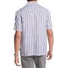 imageMichael Kors Mens Short Sleeve Relaxed Fit Linen ShirtBlack