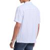 imageMichael Kors Mens Short Sleeve Relaxed Fit Linen ShirtChambray