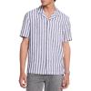 imageMichael Kors Mens Short Sleeve Relaxed Fit Linen ShirtBlack