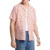 imageMichael Kors Mens Short Sleeve Relaxed Fit Linen ShirtLorange