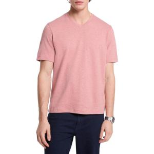 imageMichael Kors Mens Liquid Jersey Mk VNeck TShirtDusty Rose Heather
