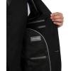 imageMichael Kors Mens 3Piece Classic Fit Suit Separates  Blazer Vest ampamp Pants Perfect for Weddings Proms ampamp Formal EventsBlack