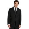 imageMichael Kors Mens 3Piece Classic Fit Suit Separates  Blazer Vest ampamp Pants Perfect for Weddings Proms ampamp Formal EventsBlack